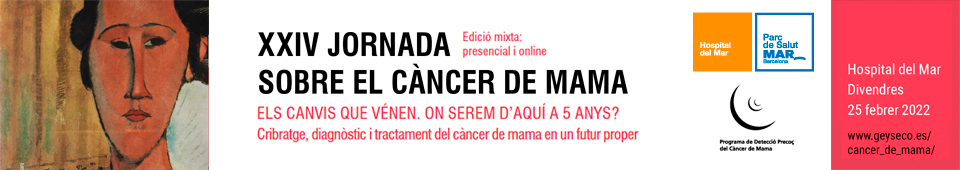 XXIV Jornada sobre el Càncer de Mama 2022